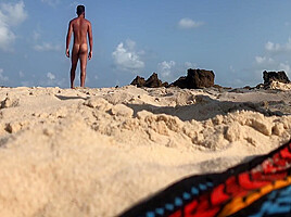 The Nudist Beach - Tambaba Trip 2021 7 Min With Shows Off