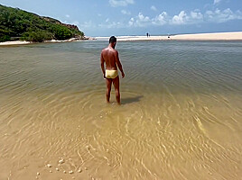 The Nudist Beach - Tambaba Trip 2021 7 Min With Shows Off