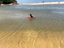 The Nudist Beach - Tambaba Trip 2021 7 Min With Shows Off