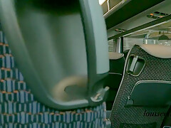 They Play In The Bus! Fingering And Blowjob Till He Cums- Forbidden Fuckers