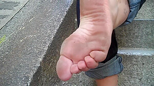 Thick Blonde Feet