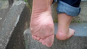 Thick Blonde Feet