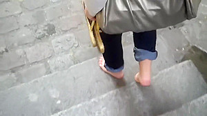 Thick Blonde Feet