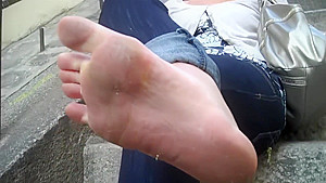 Thick Blonde Feet