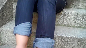 Thick Blonde Feet
