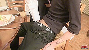 Tipping His Hot Twink Waiter - Luke James & Lewis Romeo