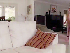 Toesucked teenie fucked after a footjob