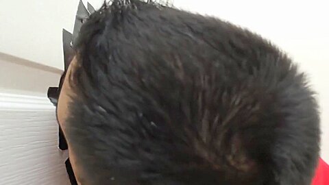 Tricked: Latino teen 18+ couldn't wait to stick his dick into a Gloryhole
