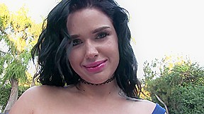 Trina Rush Likes A Guy To Cum On Her Ass