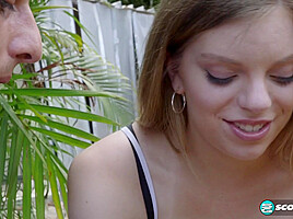 Trisha Takes A Picnic With Her Boyfriend And Gets Her Pussy Pounded In The Great Outdoors