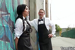 Ts Ariel Is Having A Fucking Fantastic Time Of Her Break Time - Ariel Demure