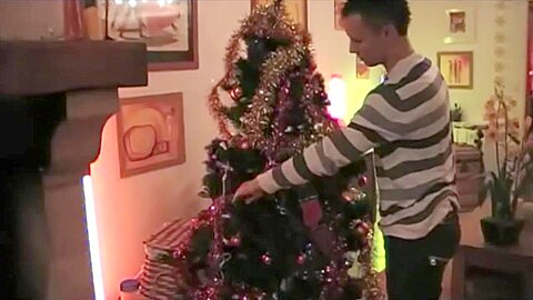 Twink fuck the Santa Claus for fun Christmas - CrunchBoy