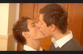 Twink gay man has passionate anal fuck with his bf