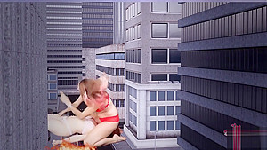 Two Giantess Grow