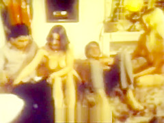Two Girls Warm up Before Foursome Orgy