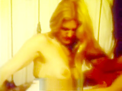 Two Girls Warm up Before Foursome Orgy
