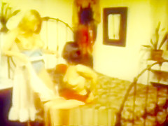 Two Girls Warm up Before Foursome Orgy