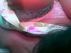 Two Sexy Latina Eating Pussy In The Toilet