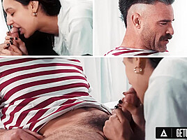 UP CLOSE - Gorgeous Eliza Ibarra Gets Passionately Rough Drilled By Hung DILF Charles Dera