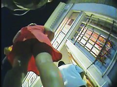 Upskirt street peek at girls in sexy dresses