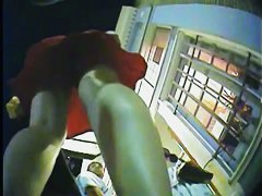 Upskirt street peek at girls in sexy dresses
