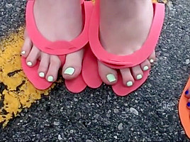 Veronica samantha sexy toes
