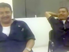Viejos cochinos en la oficina