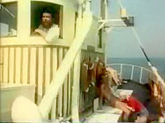 Vintage Group On A Boat