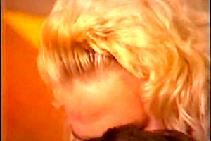 Vintage blond trans stuffing