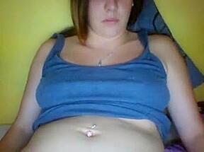 Voluptuous Brunette teen 18+ Plays With Her Big Tits And Hot Pu