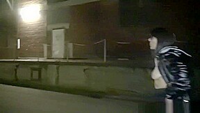 Watch naughty slutwife Marion having some kinky fun at the local harbor  Fl