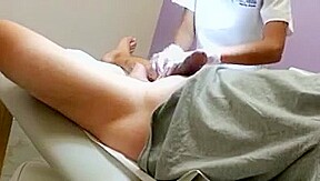 Waxing dick sensual massage