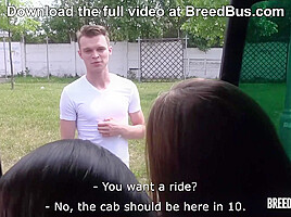 Wendy Moon’s gf wants a Bigger Cock - Pick up Threesome by BreedBus