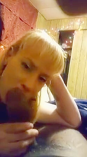 White Girl Sucking BBC