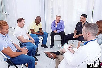 Widow Support Group Turns Into A Dp Gangbang With Female Doctor - Jesse Pony