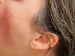Wife Gives Me Captivating Blowjob  Surprise Cumshot Over Her Face