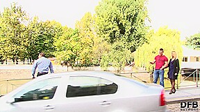 Wife riding black cock husband watches and masturbates
