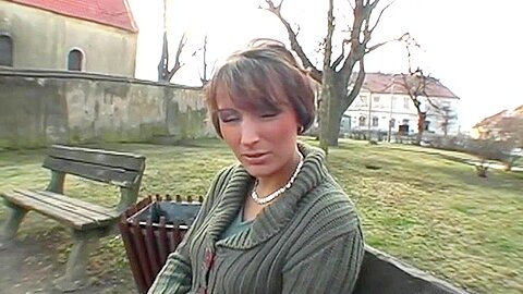 Wild Blowjob Outdoors