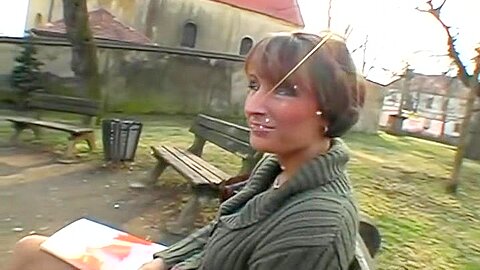 Wild Blowjob Outdoors