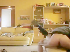 With Dangling Breasts Milf Gets Fucked