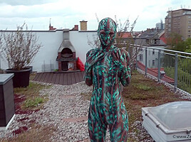 Wrapped In Zentai - Watch4Fetish