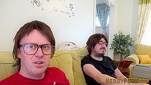 Yorkshire nerd gets cock pov sucked