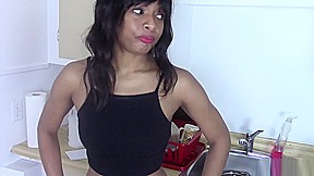 You Can't Pay? Eat my Pussy and Fuck me From Behind Then