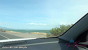 You Spend The Day At The Beach, And Carolina Has A Blast - ATKGirlfriends