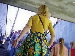 Young Blonde With A Plump Ass