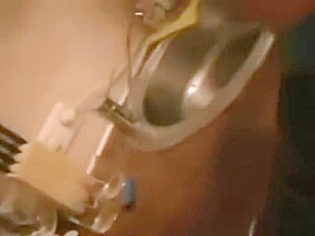 Young amateur couple fucks so nice in the kitchen