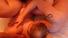 Young wife and 4 strangers in 1 day