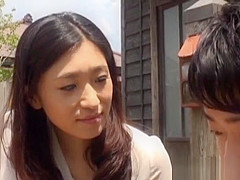 Yuri Shirai Asian milf gets plenty of fucking outdoors