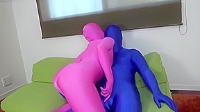 Zentai girl handjob dlzts-260