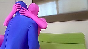 Zentai girl handjob dlzts-260